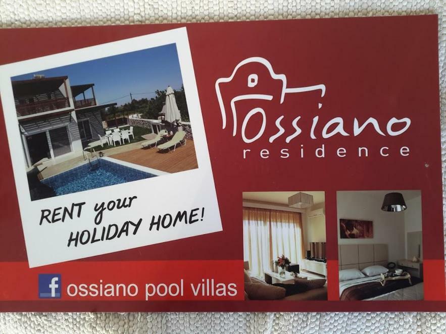 Οssiano Pool Villas Χαράκι Εξωτερικό φωτογραφία